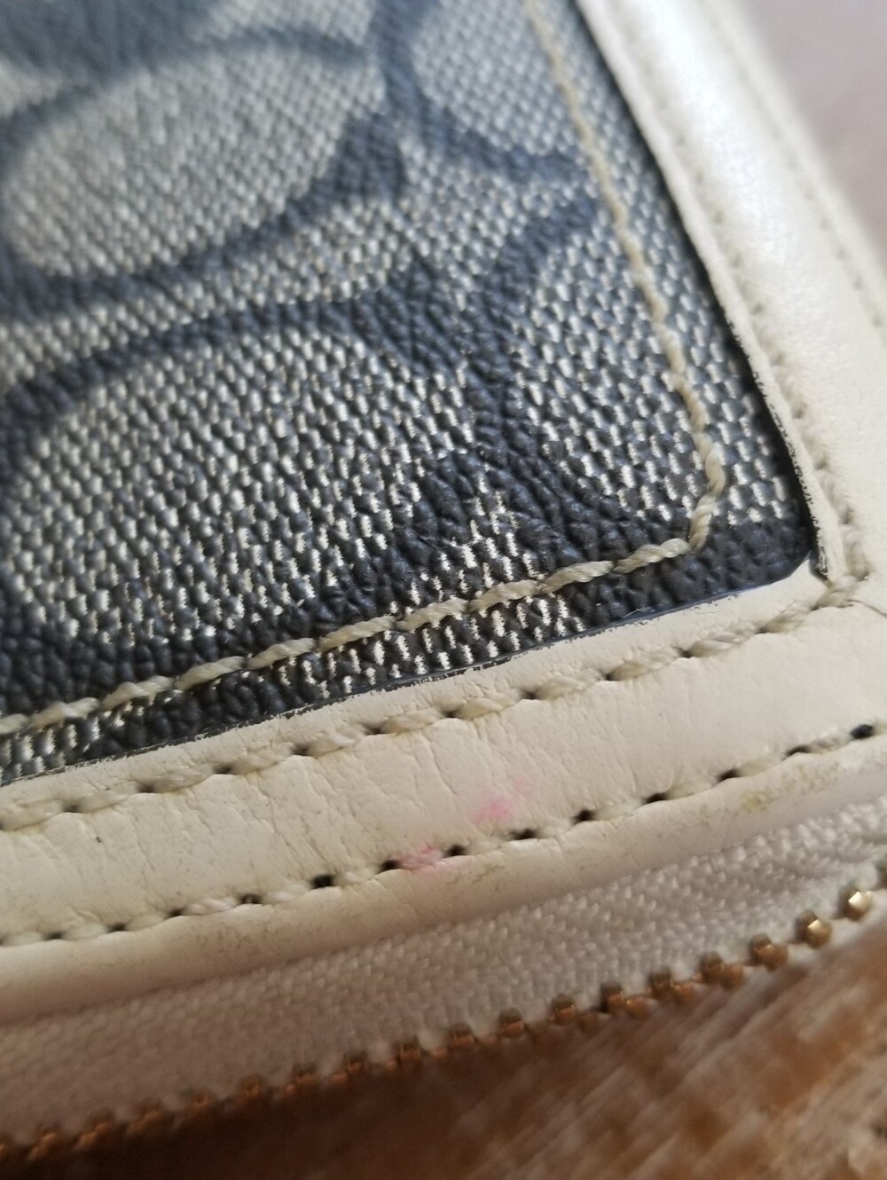 Coach Signature C Monogram Zip Around Wallet - Picture 10 of 10